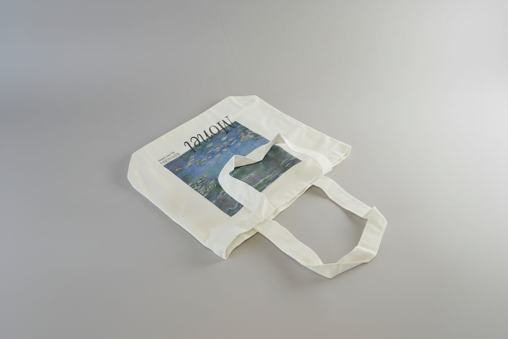 Monet V3 Water Lilies Tote Bag 