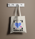 100% Cotton Frame Tote Bag - Perfect for Painting