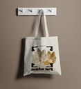 100% Cotton Frame Tote Bag - Perfect for Painting