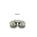 Stainless Steel  Palette Cup With Screw On Lid and Clip  (Double) - 1 3/4" Diameter x 1 1/4" Height
