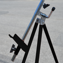 51" Black Steel Tripod Easel