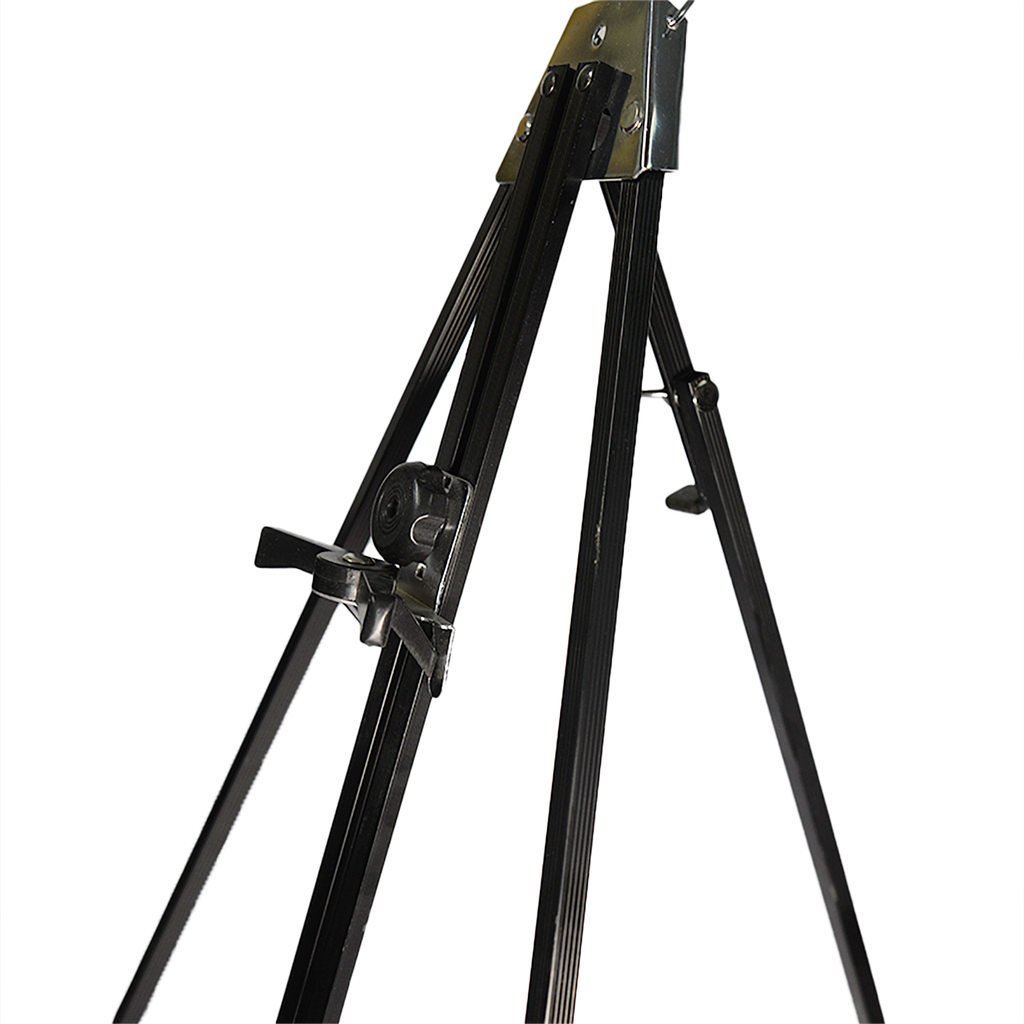 Deluxe Black Aluminum Table Easel 25" With Carrying Handle