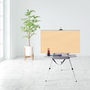 Detachable Metal Easel Box and Tripod Easel with Portable Folding Palette and Brush Holder