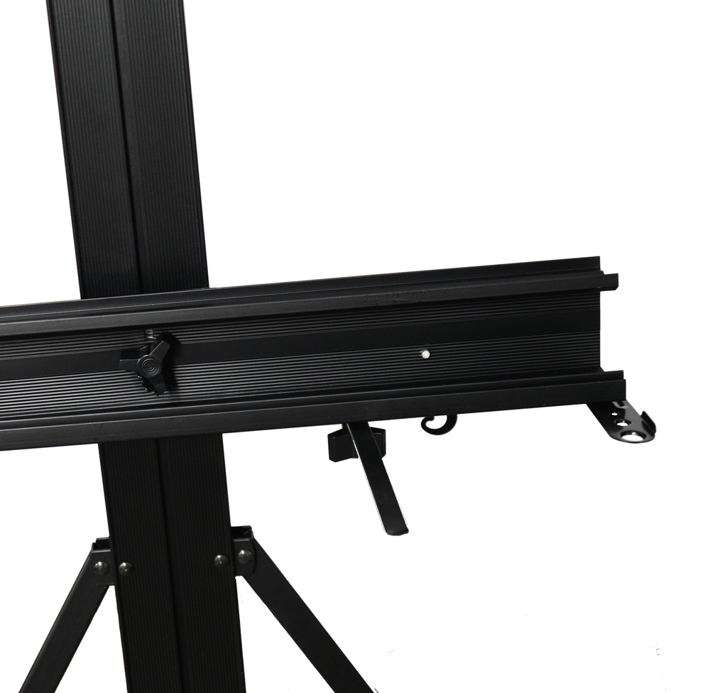 Angle-Adjustable Metal Tripod Easel for Canvases up to 50"