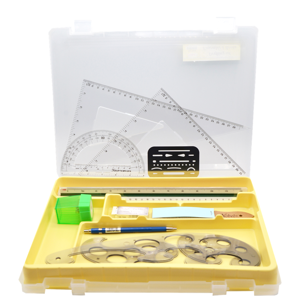 Drafting Box Set - 10 Pieces
