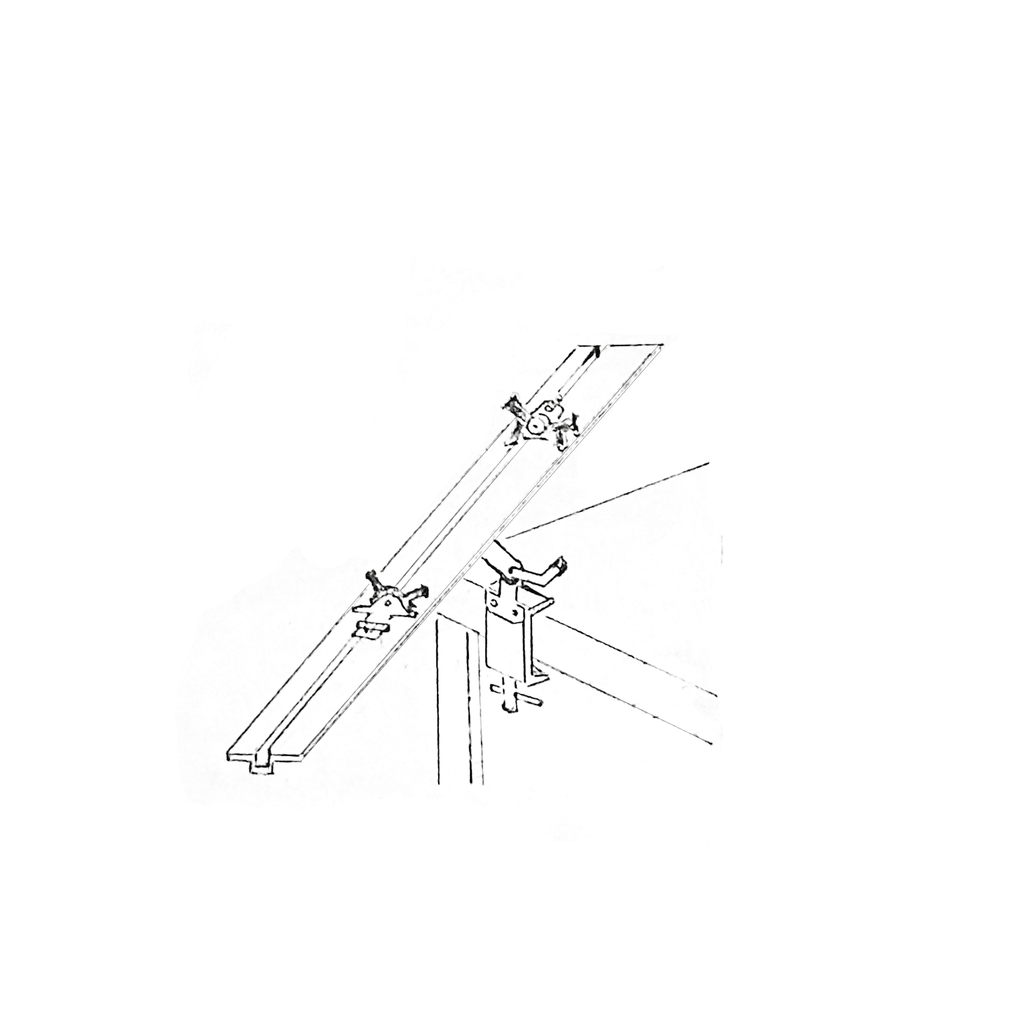 Heavy Duty Table Clamp Aluminum Easel - Maximum Canvas Height of 24"