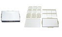 Airtight Watercolor Palette With 20 Compartments - 9" x 13"