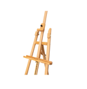 60" A-Frame Beechwood Easel - Adjustable Incline