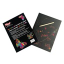 Scratch-Art Paper (Multicolor) - 8.25" x 11"