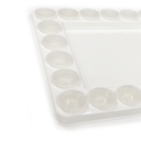 12" x 16" Palette With Large Mixing Area And 22 Slots + 22 Seal-Cups