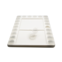 12" x 16" Palette With Large Mixing Area And 22 Slots + 22 Seal-Cups