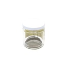 Brush Washer With Cleaning Screen and Glass Jar