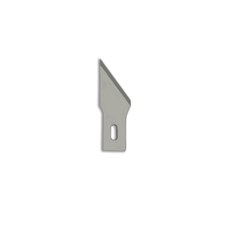 9mm Pointed & Angled Surgical Replacement Blades - Pack Of 5