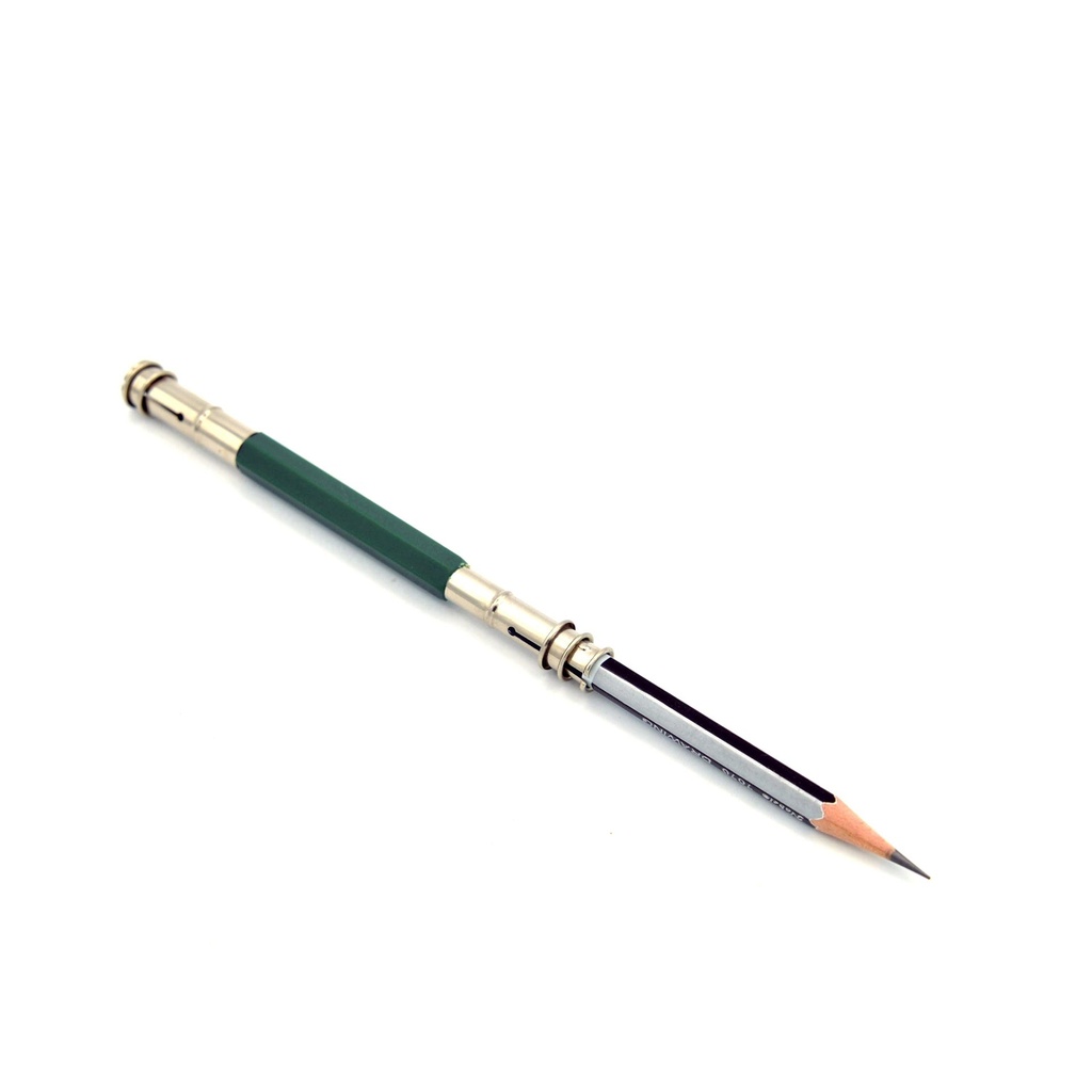 Porte-charbon ou crayon à 2 côtés (vert)