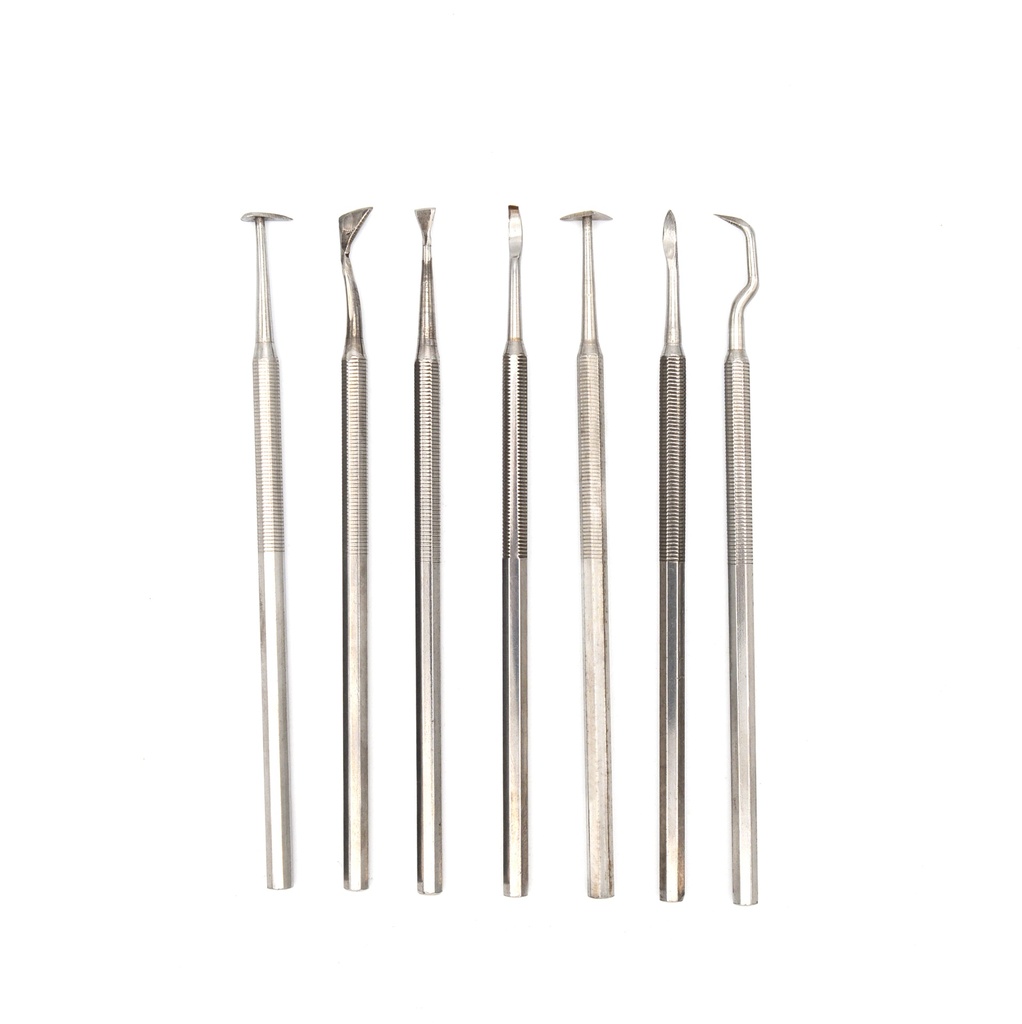 Stainless Steel Mini Fine Tools - Set Of 7