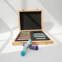 Pastels tendres géants de qualité professionnelle faits à la main, fabriqués à partir de pigments et de matières premières de la meilleure qualité - 7 cm de longueur x 1,5 cm de diamètre