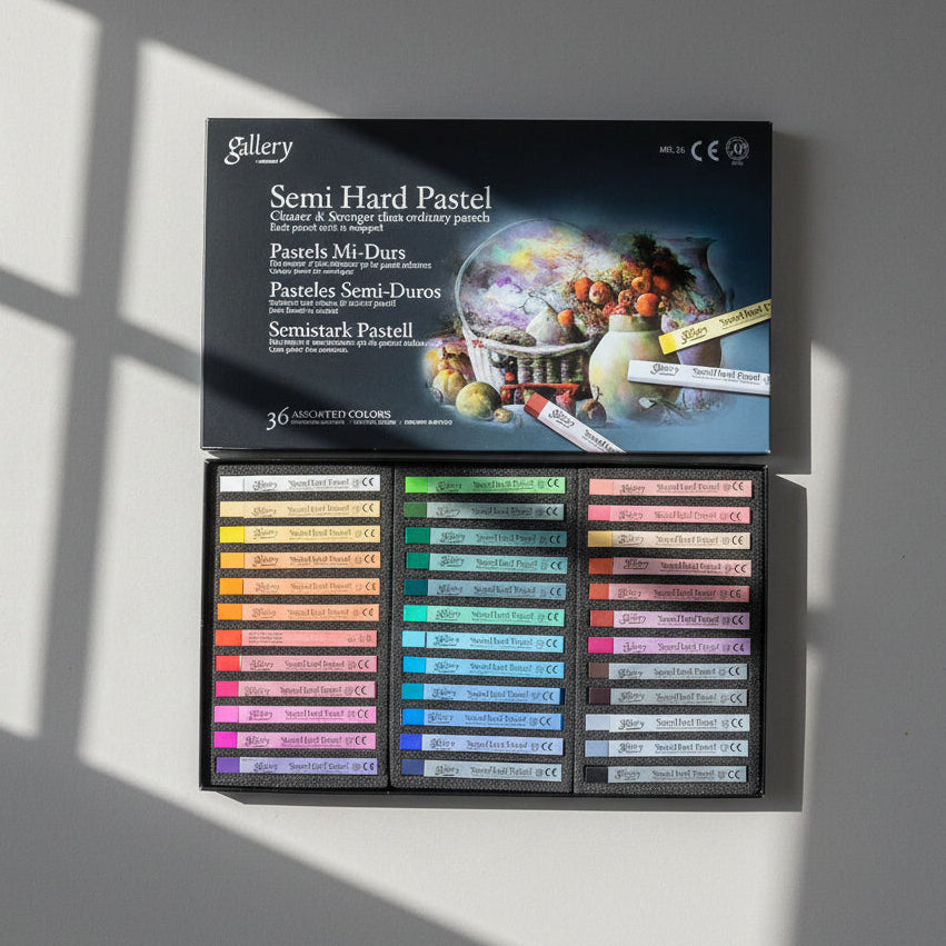 Hard Pastels - Long Square Size