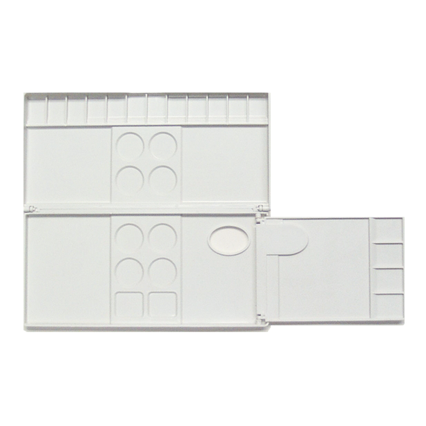 Palette pliante en plastique avec 26 trous