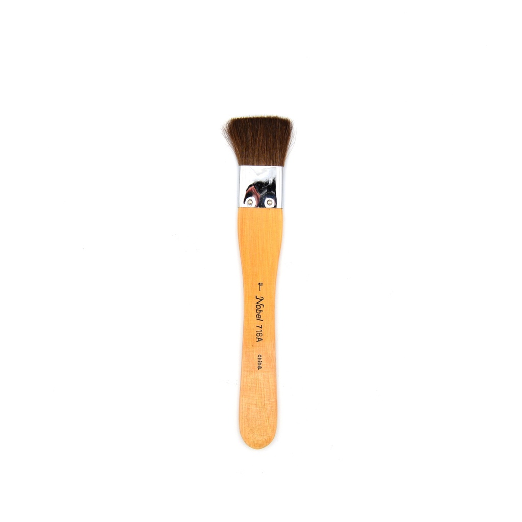Camel Hair Brush - Flat 1"