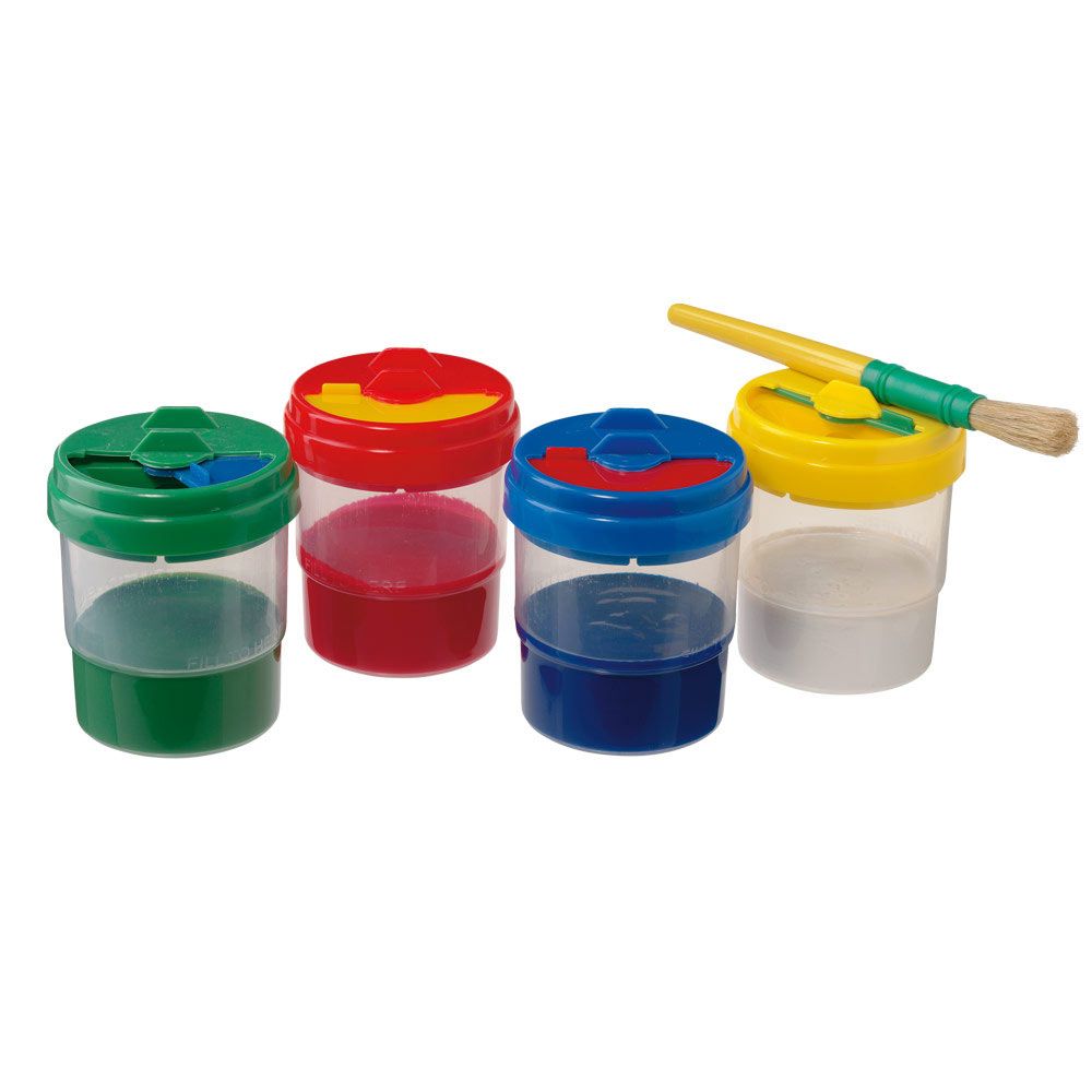 Non-Spill Paint Cups