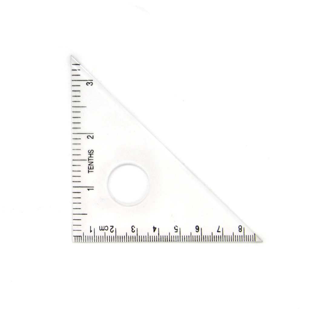 Triangle Square Ruler - 3" / 8.5Cm
