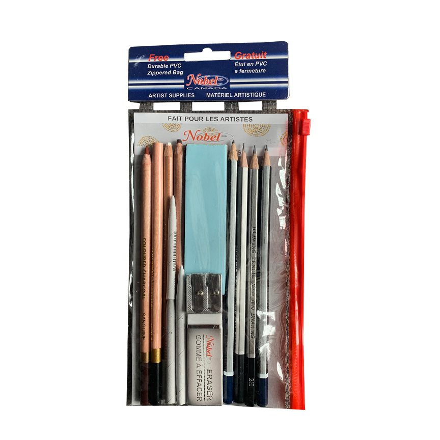 Economic Drawing Set of 14 Pieces