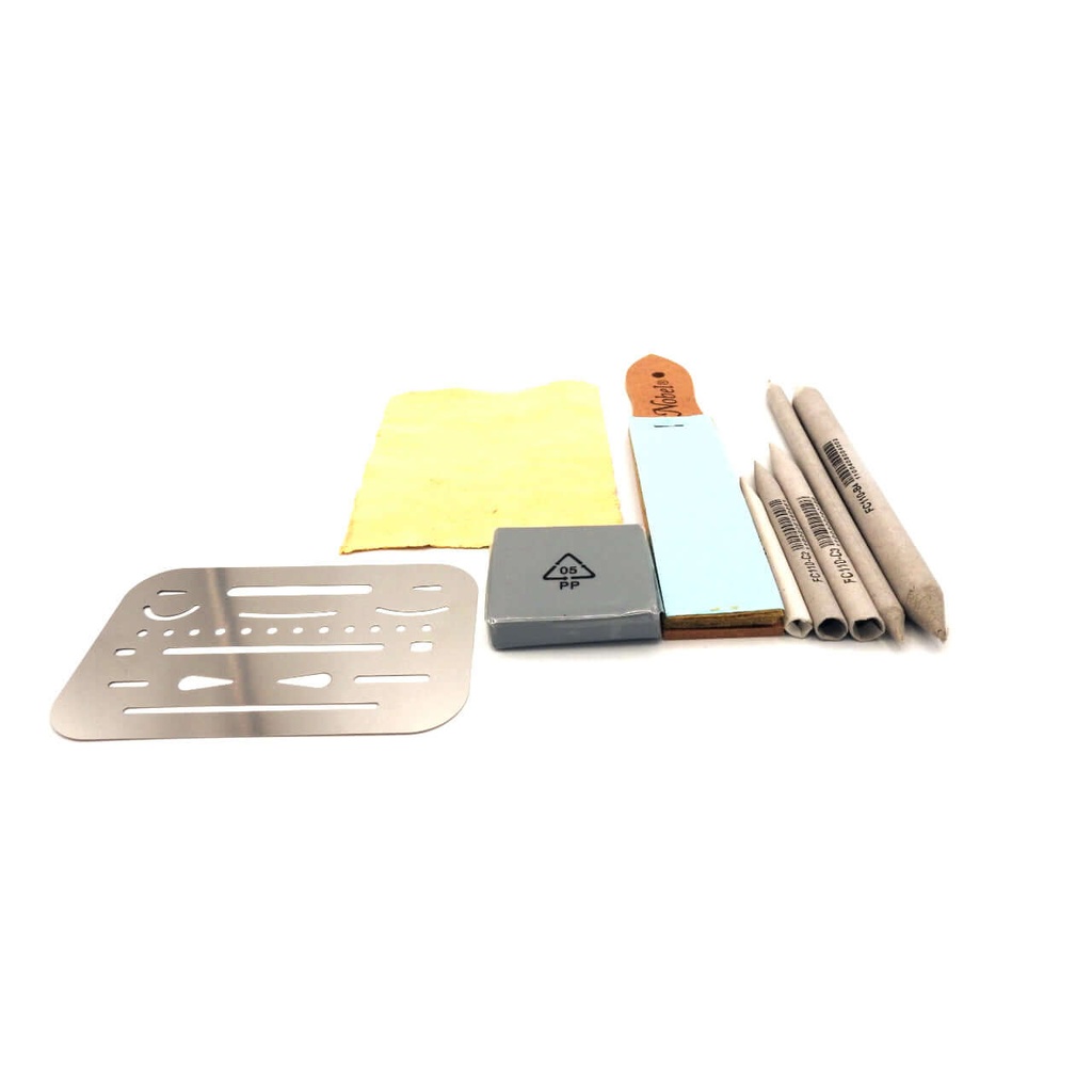 Accessoires de dessin - 9 pièces