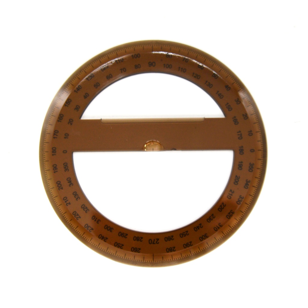 Protractor - 180 Degres, 5"