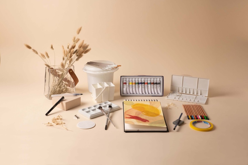 NOBEL STARTER KITS - Watercolor Painting Deluxe Kit