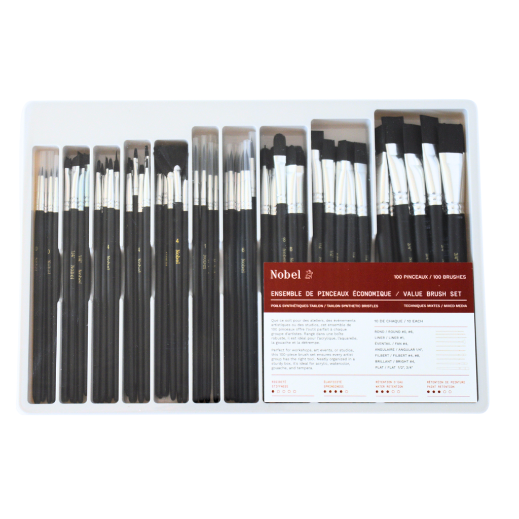 Value Brush Set - 100 pcs