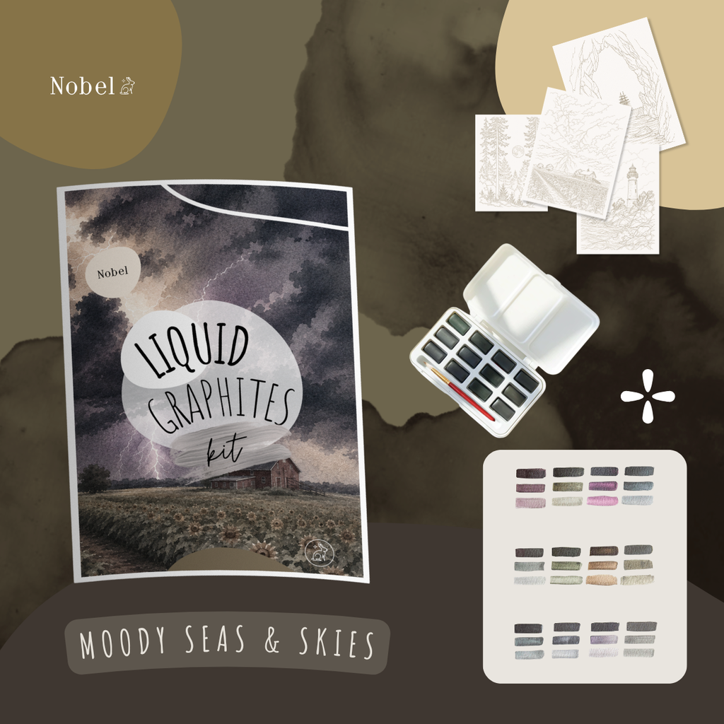 Liquid Graphites - Moody Seas & Skies Kit