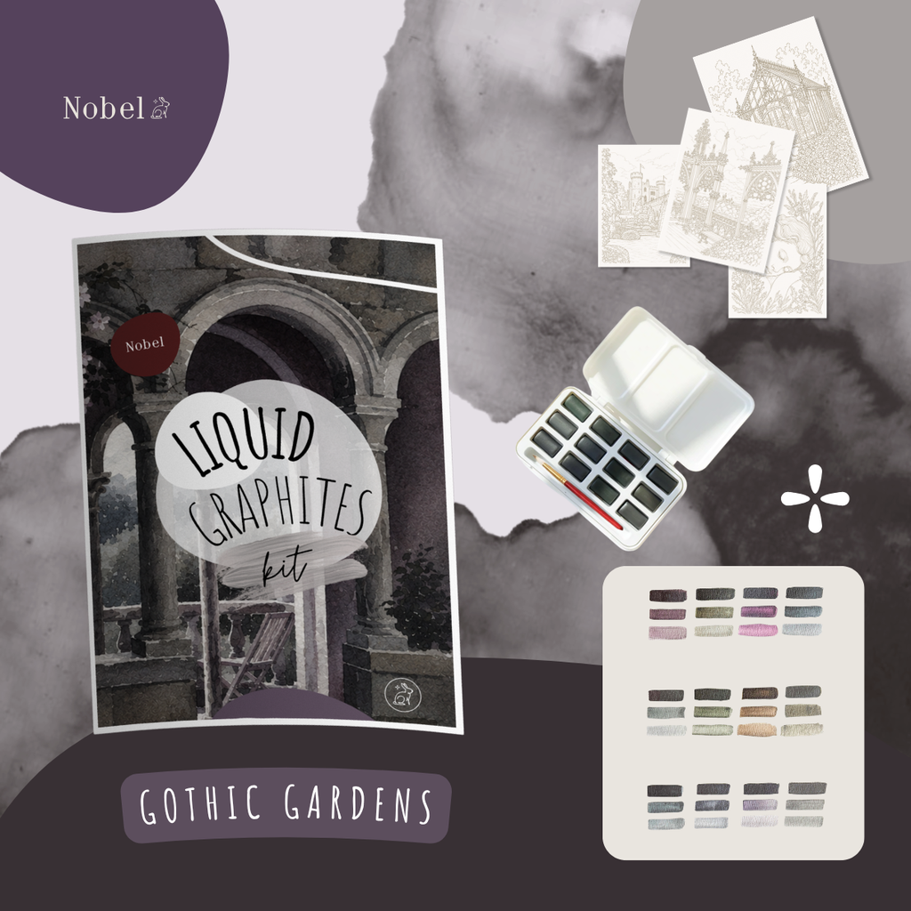 Liquid Graphites - Gothic Gardens Kit