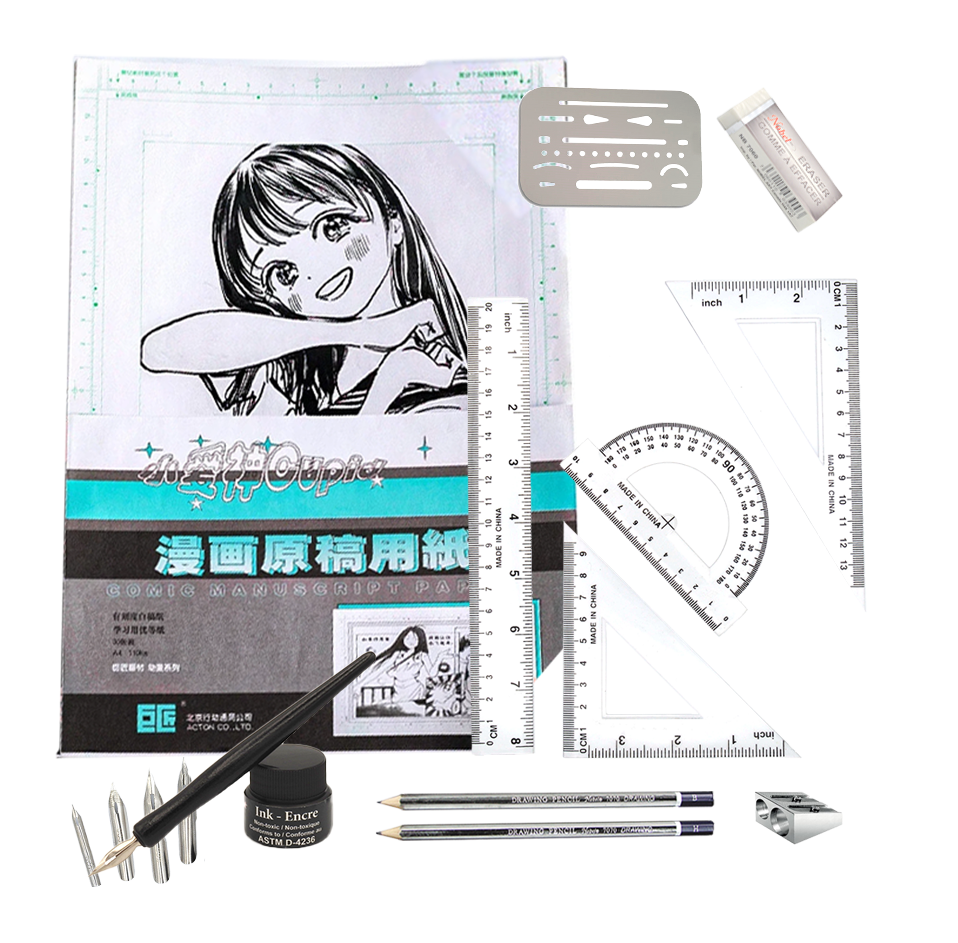 Ensembles de pinceaux en bambou