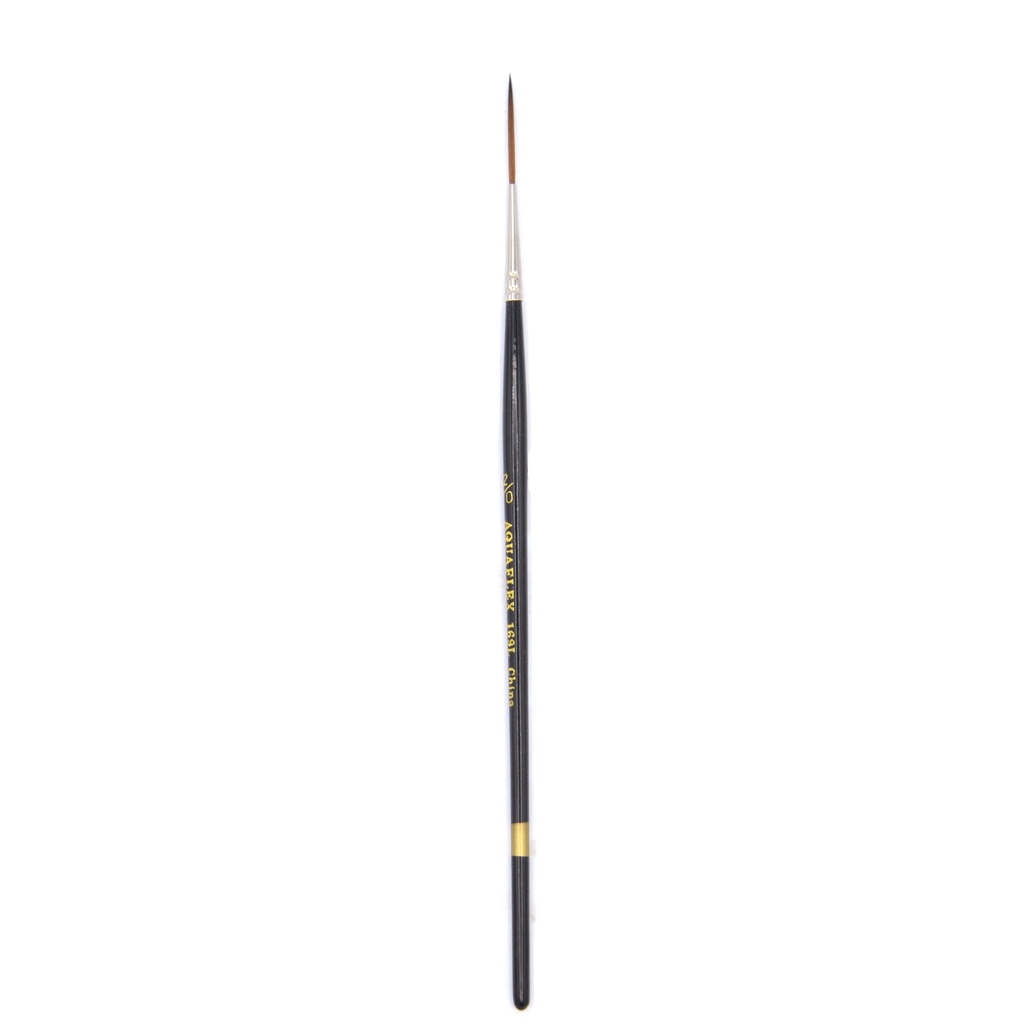 Aquaflex - Brown Synthetic Brush, Liner, #2/0