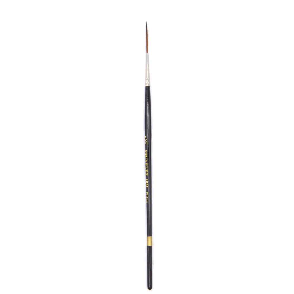 Aquaflex - Brown Synthetic Brush, Liner, #2/0