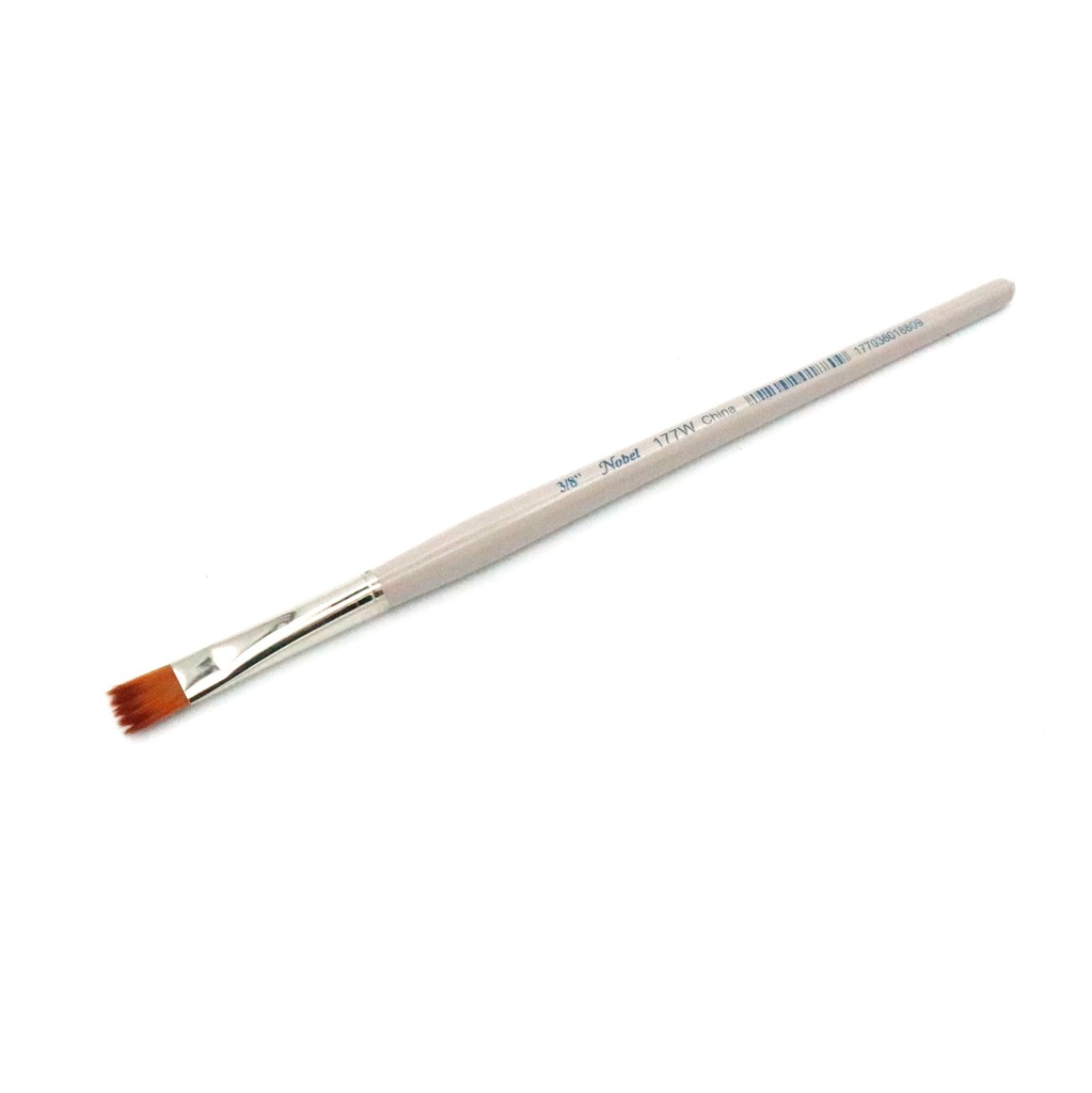 Comet - Golden Synthetic Short Handle Brush, Wave #3/8
