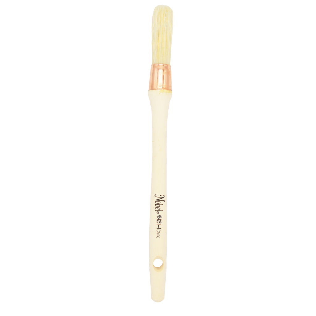 White Hog Bristle Sash Brush - 3/4"