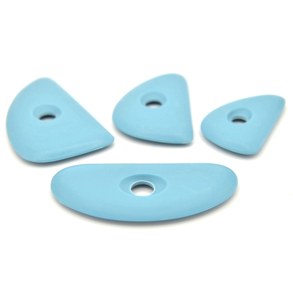Ensemble de côtes en silicone souple - ensemble de 4