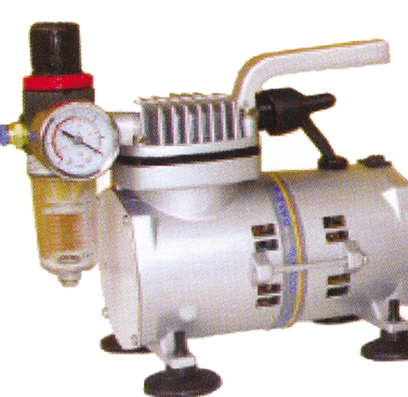 Oilless Piston Compressor for Airbrush