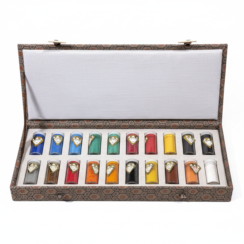 Pigments Minéraux Secs Purs - 20 Couleurs