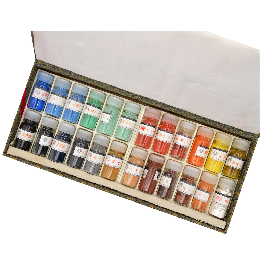Pigments Minéraux Secs Purs - 24 Couleurs