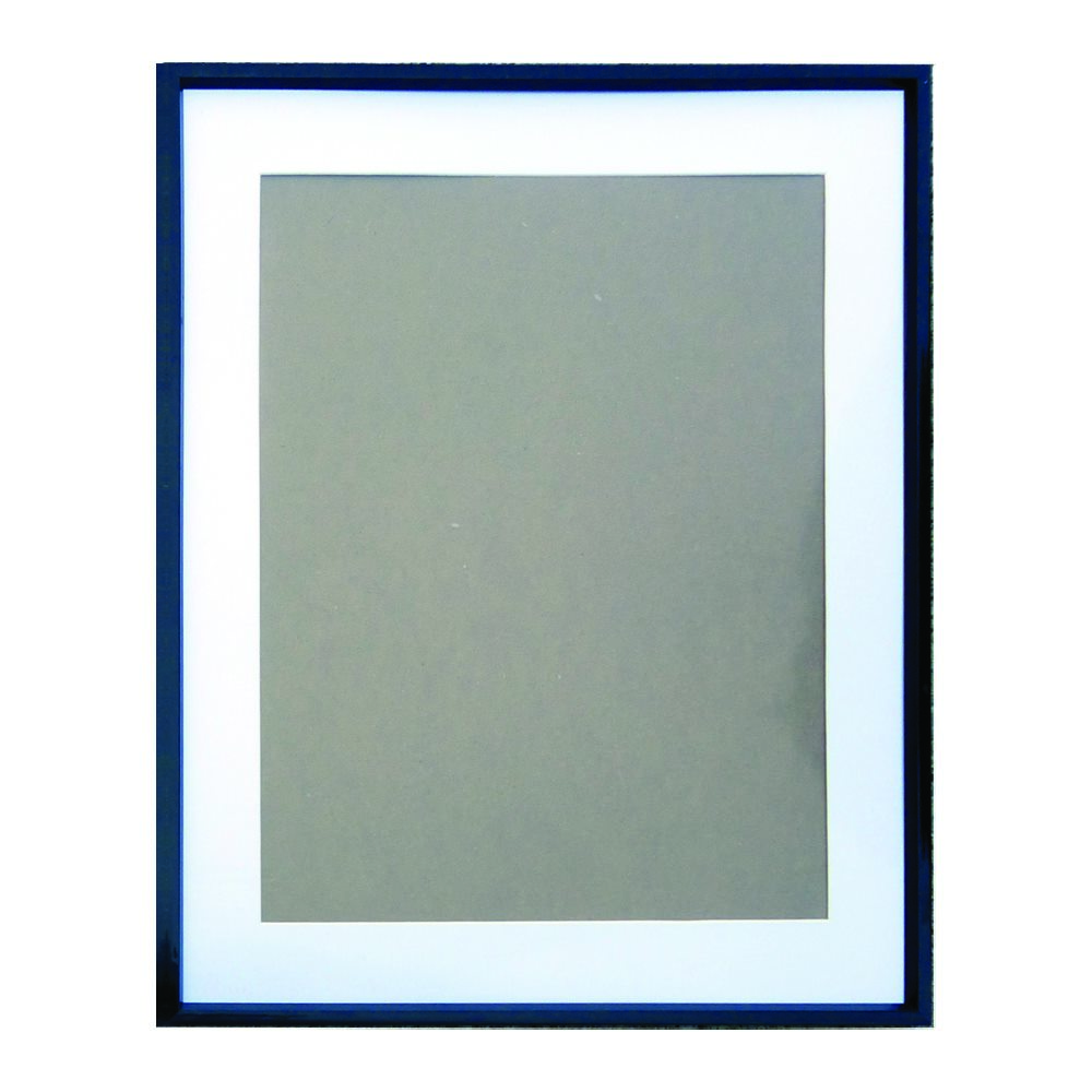 Black Picture / Artwork / Poster Frame + White Mat Board - 20" x 24"