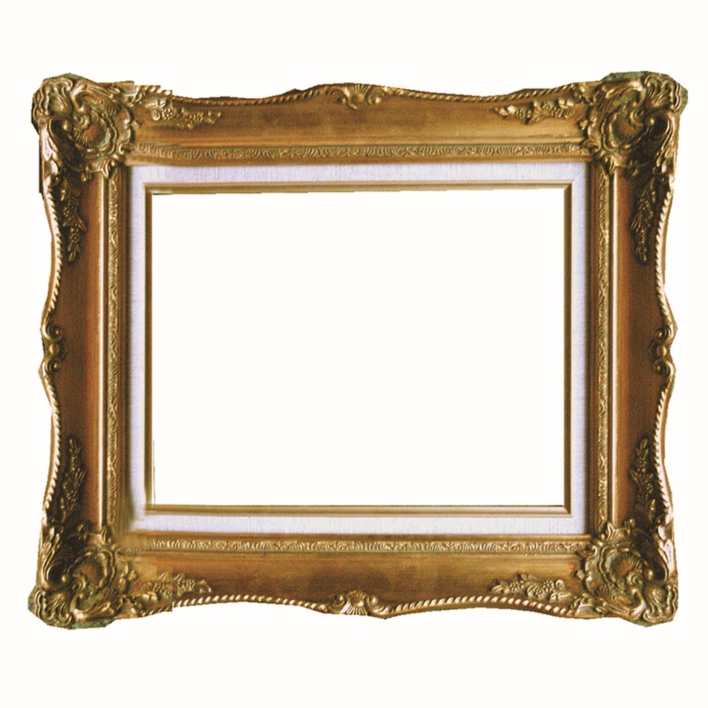 Ornate Gold Wooden Frame - 10" x 12"