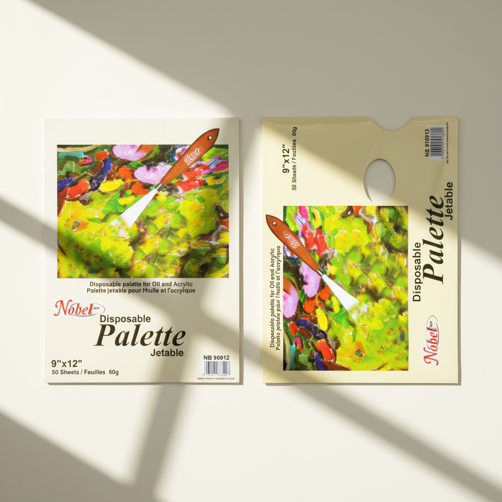 Disposable Palette 11.5" x 15.5" - 50 Sheets, 60 gsm