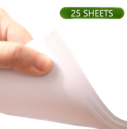 Grands papiers à dessin 110 g/m² - 25 feuilles