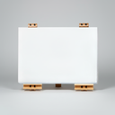 Set of 2 Adjustable Wooden Wall Easel - Accomodates Canvases up to 60"