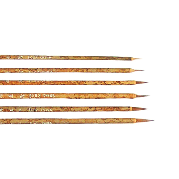 pinceau en bambou en poil de martre - pinceau de détail