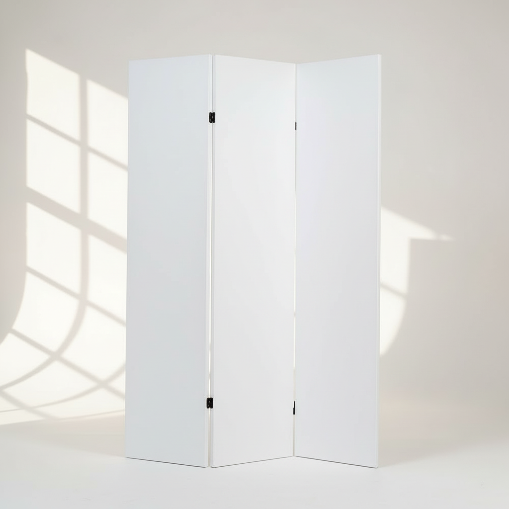 3-Panel Canvas Screen / Room Divider - 12" x 36"
