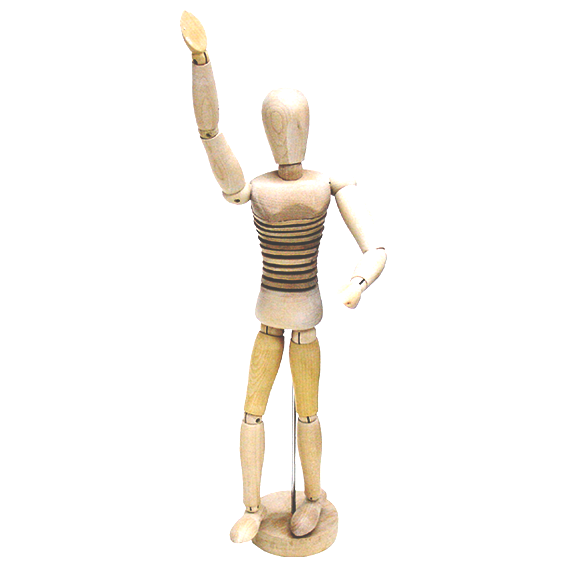 Flexible Mannequin (Male) - 12"