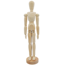 Mannequin Homme en Bois - 12"